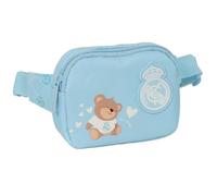 Real Madrid Vorschulgürtel für Kinder, ideal für Jugendliche und Kinder verschiedener Altersgruppen, bequem und vielseitig, Qualität und Widerstandsfähigkeit, 14 x 4 x 11 cm