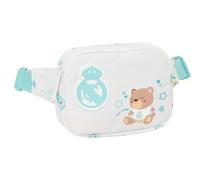 Real Madrid Vorschulgürtel für Kinder, ideal für Jugendliche und Kinder verschiedener Altersgruppen, bequem und vielseitig, Qualität und Widerstandsfähigkeit, 14 x 4 x 11 cm