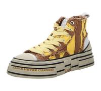 Rebecca White V02L-3A Tabacco + Yellow Strip Sneaker gelb gelb Gr. 41