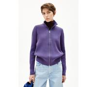 REBECCAA GMT DYE | Strickjacke aus Bio-Baumwolle - lila (XXL)