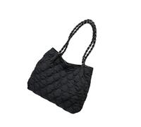 Rebellious Trendige Gesteppte Umhängetasche Geräumige Arbeitshandtasche Aus Baumwolle Für Den Büroweg Mit Doppelter Tragemöglichkeit Multifunktionale Damenarbeitstasche