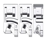 Reccisokz 3-Teiliges Nähzubehör Für Nähmaschine 3mm/4mm/6mm Nähmaschinenfüße Kompatibel Mit Brother Singer Janome Toyota