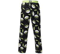 Recovered STAR WARS Pyjamas - Baby Yoda Lounge Pants - Erwachsene, XL - 100% Baumwolle Lounge Wear, Nachtwäsche, PJs, PJ Bottoms - Offiziell lizenziert