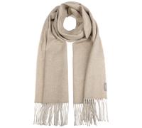 Recycled Wool Mix Doubleface Schal by Fraas hellbeige One Size