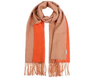 Recycled Wool Mix Doubleface Schal by Fraas orange One Size