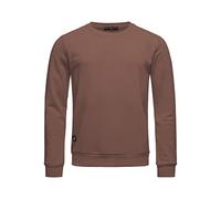 Red Bridge Herren Crewneck Sweatshirt Pullover Premium Basic Braun S