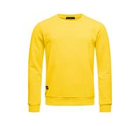 Red Bridge Herren Crewneck Sweatshirt Pullover Premium Basic,Gelb-ii,S