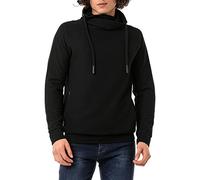 Red Bridge Herren Pullover Sweatshirt Schalkragen Hoher Kragen Schwarz S