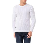 Red Bridge Herren Strickpullover Pullover Weiß M
