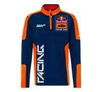 Red Bull KTM Half Zip Pullover - blau/orange mit Racing Print XL
