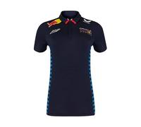 Red Bull Racing F1 Damen 2024 Max Verstappen Team Poloshirt, Nachthimmel (Night Sky), X-Klein