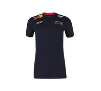 Red Bull Racing F1 Damen 2024 Max Verstappen Team T-Shirt, Nachthimmel (Night Sky), Klein