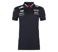 Red Bull Racing F1 Damen 2024 Special Edition America Race Team Poloshirt, Nachthimmel (Night Sky), X-Groß
