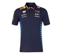 Red Bull Racing F1 Herren 2024 Special Edition America Race Team Poloshirt, Marineblau, Mittel