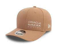 Red Bull Racing F1 Seasonal 9Fifty Snapback Pre Curve Baseball Cap Erwachsene - Beige Braun - Offizielles Merchandise, braun, M/L