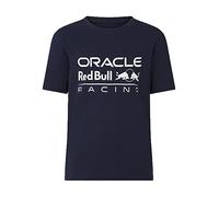 Red Bull Racing F1 Team Logo Formula Kids T-Shirt Offizielles Formel 1 - Blau - 10 Jahre