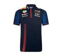 Red Bull Racing Formula One Team - Offizielles 2023 Formel 1 Merchandise - Replica Team Kurzarm Poloshirt - Night Sky - Herren, Nachthimmel, S