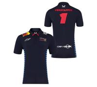 Red Bull Racing Max Verstappen Short Sleeved Polo Shirt 2024 (DE/NL/SE/PL, Alphanumerisch, XL, Regular, Regular, Night Sky)