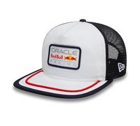 Red Bull Racing Unisex-Erwachsene 9fifty Trucker Baseballkappe, Weiß/Marineblau/Rot, One Size
