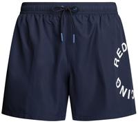 Red Bull Racing X Pepe Jeans Herren RBR Circle Logo Shorts, Blau (Marineblau), S 7-9