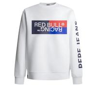 Red Bull Racing x Pepe Jeans Colour Block Graphic Crew Sweatshirt weiß/blau/rot - XL