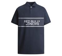 Red Bull Racing X Pepe Jeans Herren RBR Panel Print Logo Polo, Blue (Dulwich Blue), M
