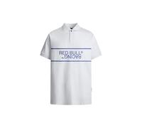 Red Bull Racing X Pepe Jeans Herren RBR Panel Print Logo Polo Polo, White (White),