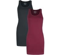 RED by EMP Doppelpack Kleider Kurzes Kleid schwarz rot in XL