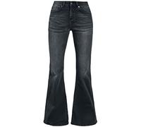 RED by EMP Jil - Schwarze Jeans mit leichter Waschung Jeans schwarz in W34L34
