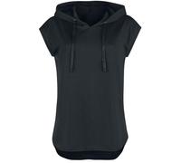 RED by EMP Damen Sleeveless Hoodie schwarz 3XL