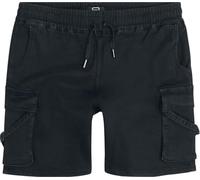 RED by EMP Herren Schwarze Denim-Shorts aus angenehm weichem Material mit vielen Taschen L