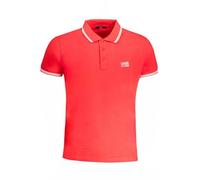 Red Cotton Polo Shirt