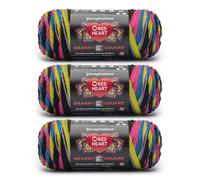 Red Heart All in One Granny Square Neon Lights 3 Pack of 250g Yarn