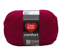 RED HEART Comfort Garn Kardinalrot