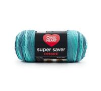 Red Heart E305.4985 Ombré Garn, Acryl, Blau, 1 Pack, 1760 Meter