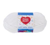 RED HEART Soft Baby Steps Yarn White