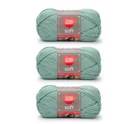 Red Heart Soft Seafoam Yarn - 3 Pack of 141g/5oz - Acrylic - 4 Medium