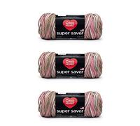 Red Heart Super Saver Garn, 3er-Pack, Pink Camouflage