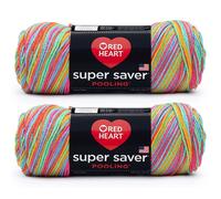 Red Heart Yarn Super Saver Pooling (2er-Pack) (Papaya)
