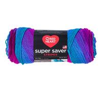 Red Heart Yarn Super Saver Stripes Polo Stripe
