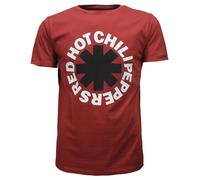 Red Hot Chili Peppers Asterisk T-Shirt Rot XXL Rot