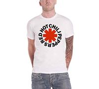 Red Hot Chili Peppers Asterisks Männer T-Shirt weiß. Offiziell lizenziert