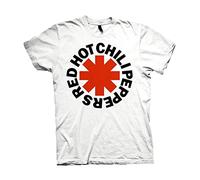 Red Hot Chili Peppers Männer-T-Shirt Asterisks – offiziell lizenziert – Weiß