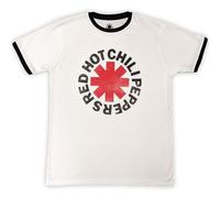 Red Hot Chili Peppers Logo Ringer T Shirt XL