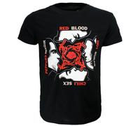 Red Hot Chili Peppers RHCP Blood Sugar Sex Magik T-Shirt - offizielles Merchandise L Schwarz