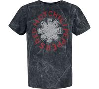 Red Hot Chili Peppers Scratch Logo Männer T-Shirt schwarz L 100% Baumwolle Band-Merch, Bands
