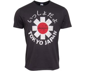 Red Hot Chili Peppers T-Shirt mit Tokyo Japan Print in grau XXL