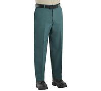 Red Kap Knitterfreie Herren-Arbeitshose, Normale Passform, Twill-Mischgewebe, Fichtengrün, 46W / 30L