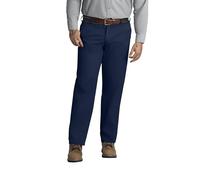 Red Kap Knitterfreie Herren-Arbeitshose, Normale Passform, Twill-Mischgewebe, Marineblau, 44W / 34L