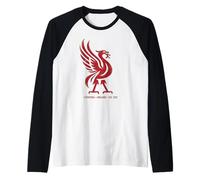 Red Liverpool England Est. 1207 Colossal Liverbird Aged Raglan